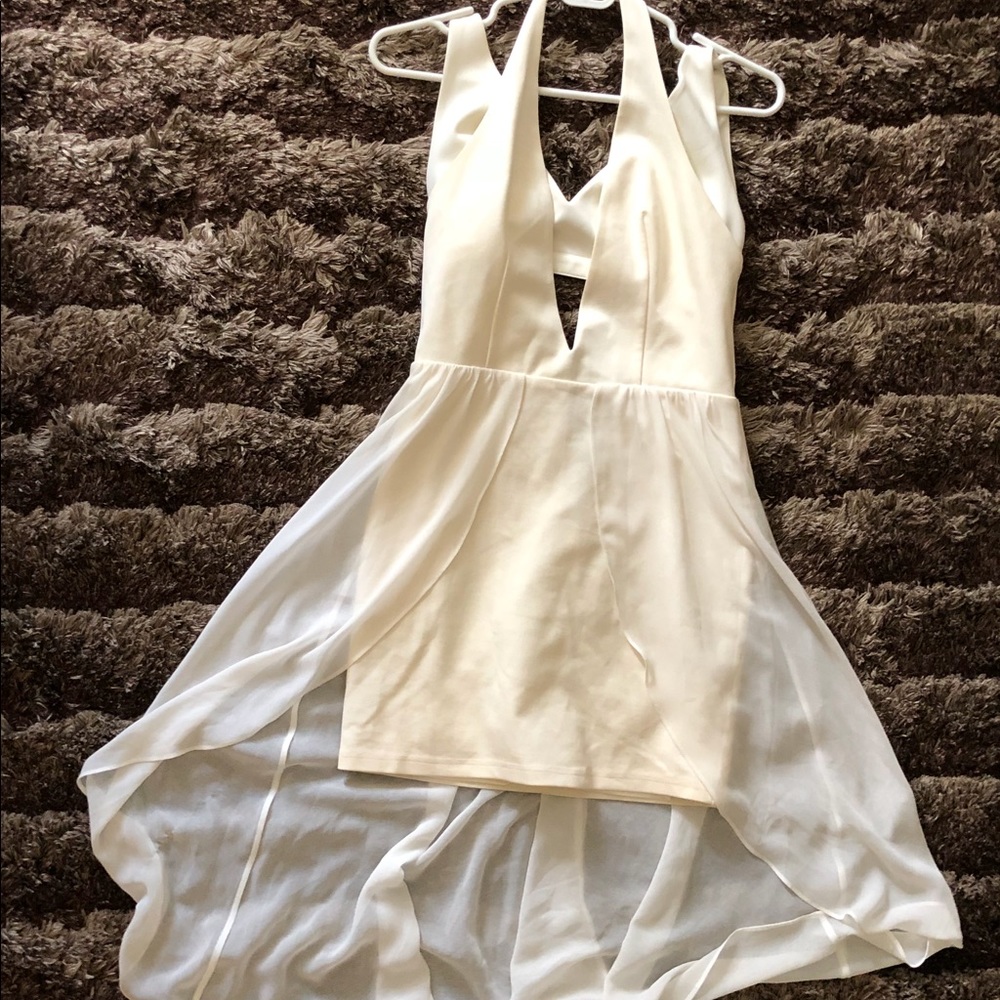 Beautiful white Bebe dress